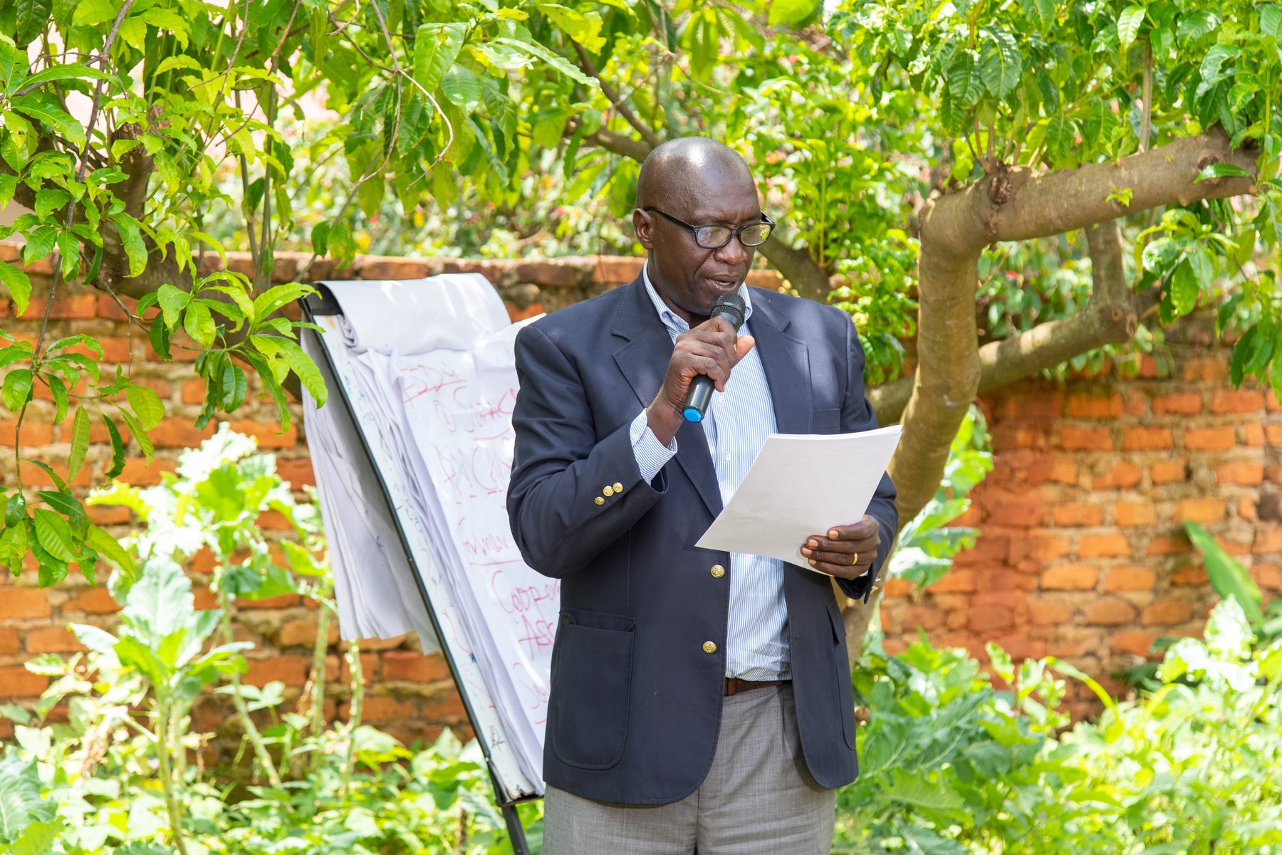 AGM & Cooperative Meetings - TREASURER MR. ANIMA MICHEAL GIVING FINANCIAL REPORT